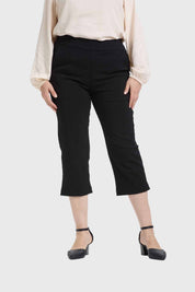 Pantalón Mujer Recto Negro