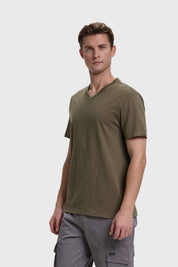 Polera Hombre Casual Básica Verde