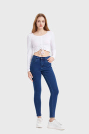 JEANS MUJER SUPER SKINNY EMILIA AZUL