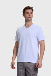 Polera Hombre Casual Básica Blanco