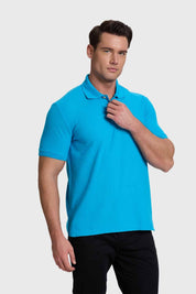 Polera Hombre Piqué Básica Calipso