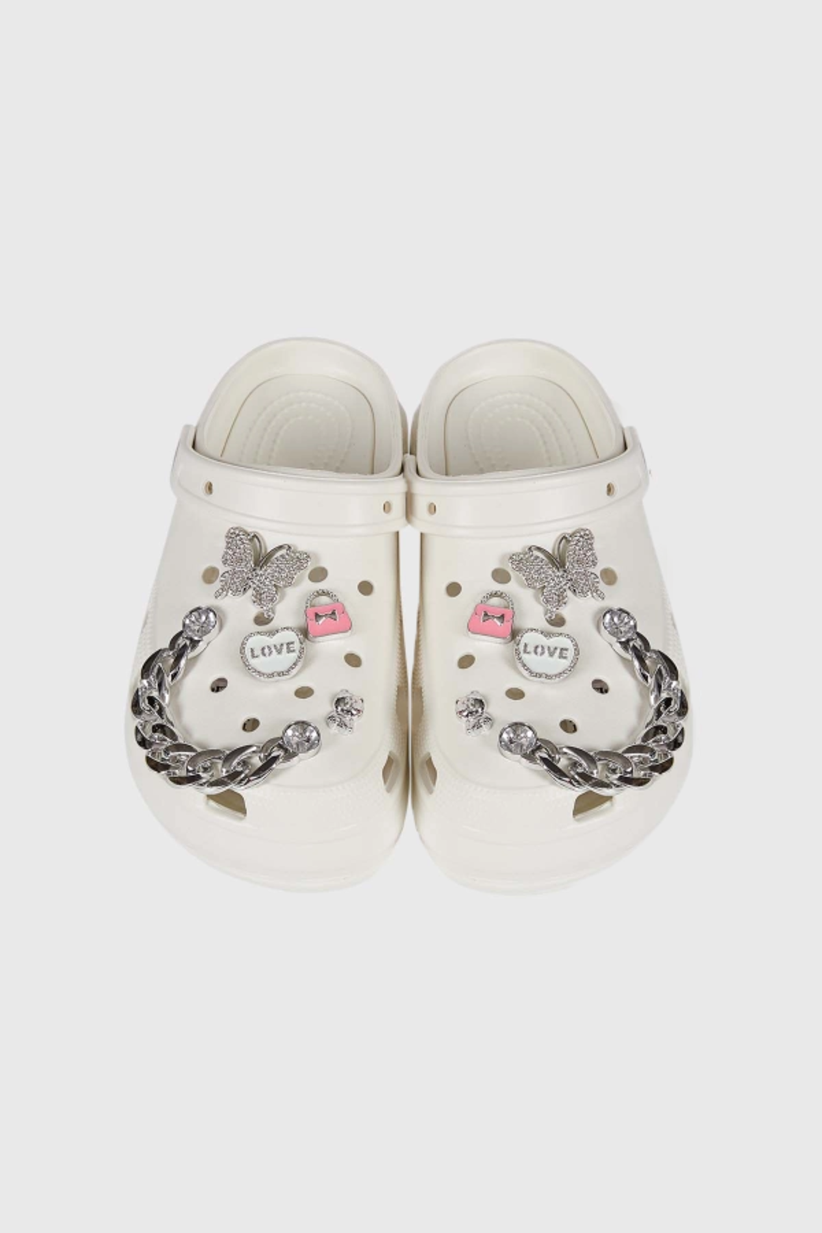 Pin Joya Para Sandalia Mujer Silver