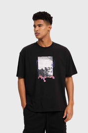 Polera Hombre City Negro