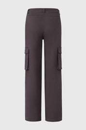 Pantalón Niña Wide Leg Cargo Marengo