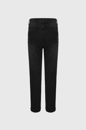 Jeans Niño Five Bolsillo Básico Negro