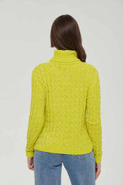 Sweater Mujer Tejido Verde