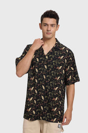 Camisa Hombre Guayabera Negro