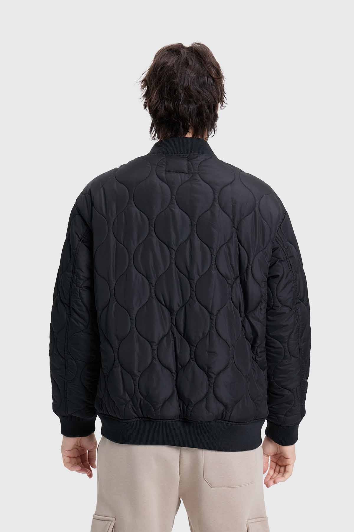 CHAQUETA HOMBRE BOMBER NEGRO IV