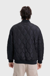 CHAQUETA HOMBRE BOMBER NEGRO IV