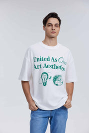 POLERA HOMBRE PRINT BLANCO I