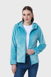 Polar Mujer Básico Celeste