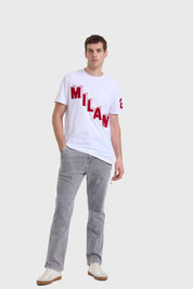Polera Hombre City Flook Blanco