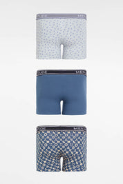 Boxer Tripack Gris