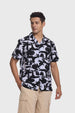 Camisa Hombre Guayabera Print Blanco