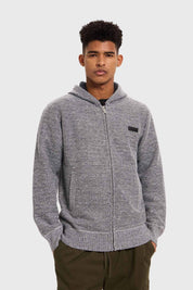 Sweater Hombre Hoodie Gris