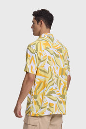 Camisa Hombre Print Blanco