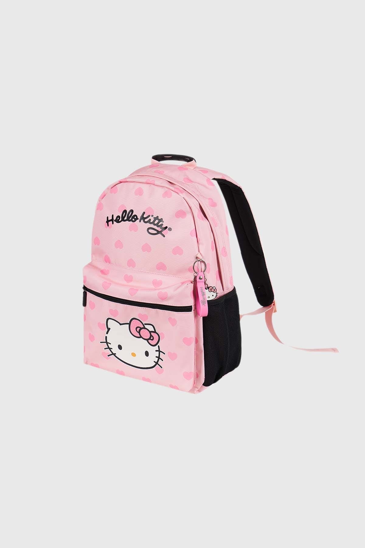 Mochila Escolar Infantil Hello Kitty 25 Lt. Rosado