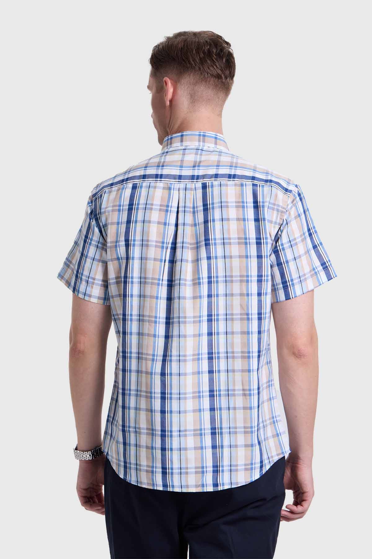 Camisa Hombre Casual Beige