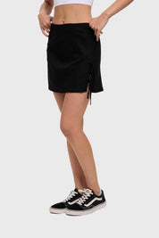 Falda Mujer Lazo Negro