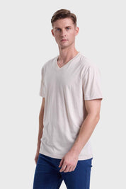 Polera Hombre Básica Beige