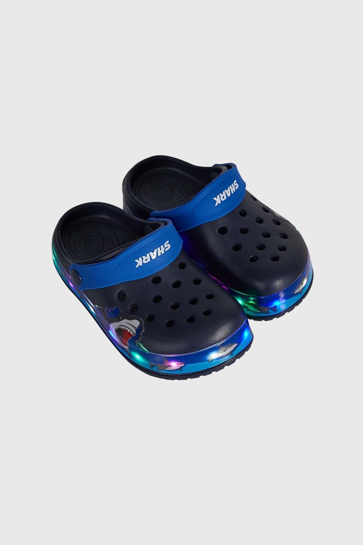Sandalia Niño Luces Azul