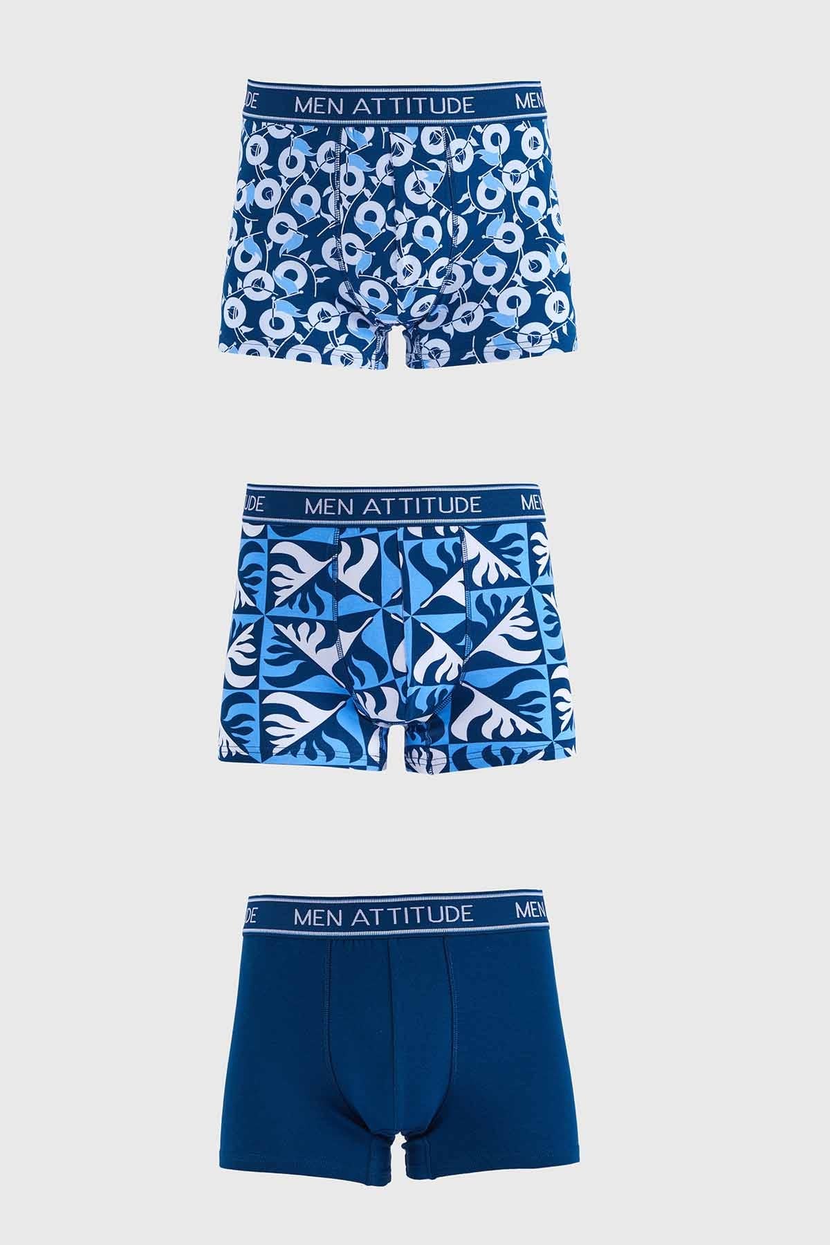 Boxer Hombre Tripack Básico Calipso