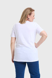 Polera Mujer Con Tachas Crudo