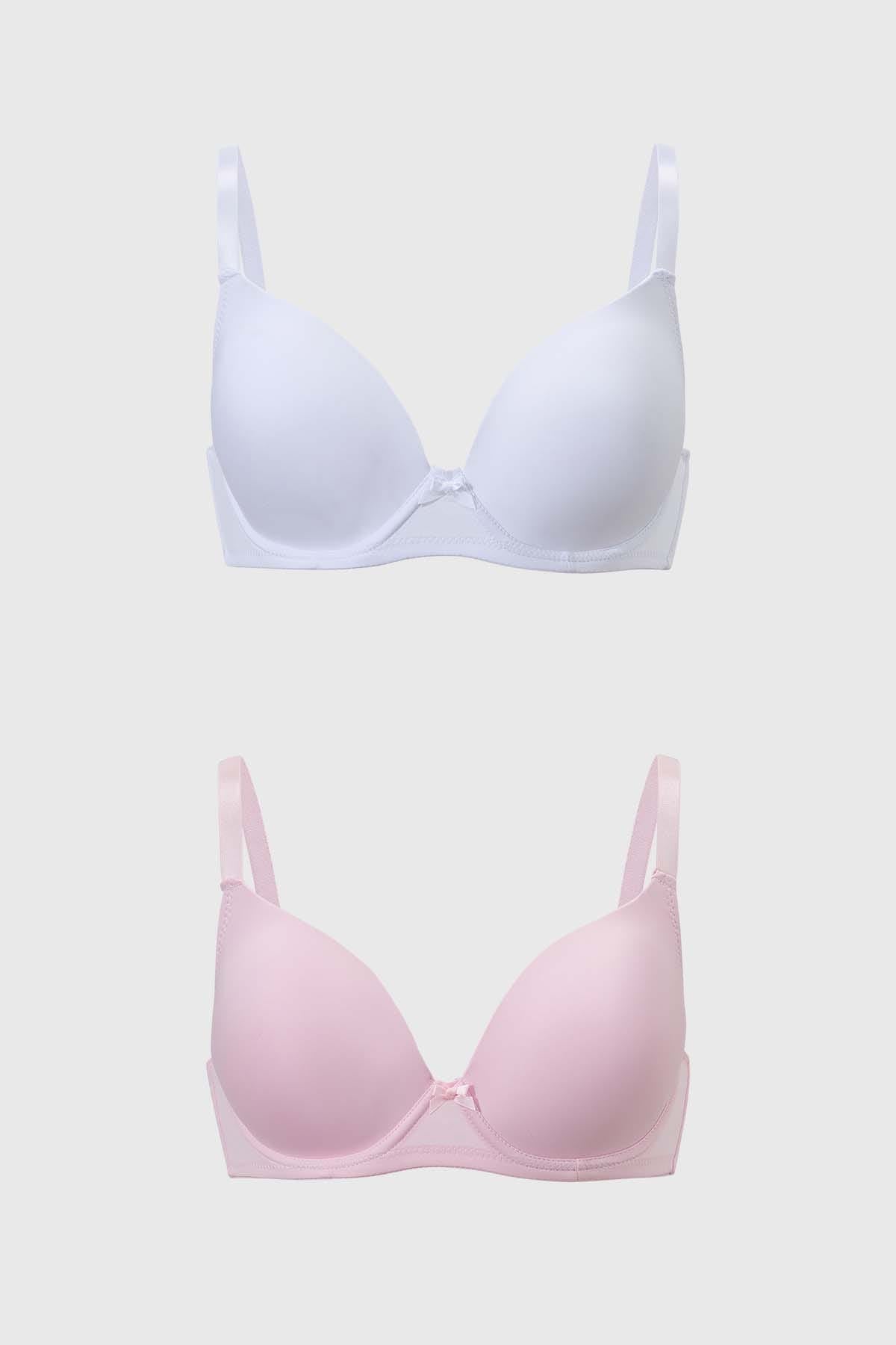 Sostén Mujer Bipack Básico Blanco