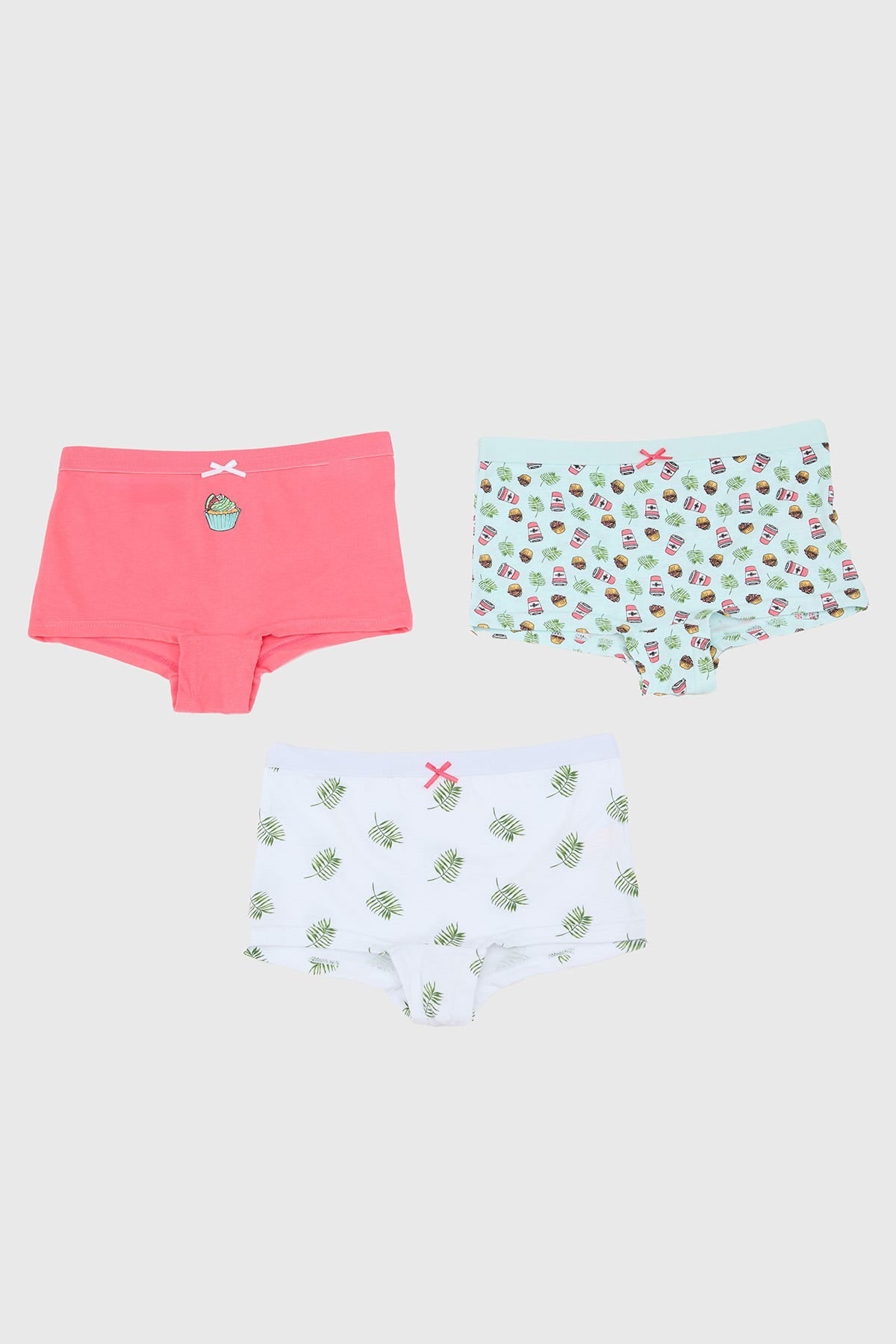 Calzón Niña Tripack Pantaleta Rosado