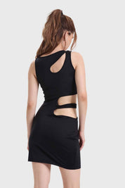 Vestido Mujer Cut Out Negro