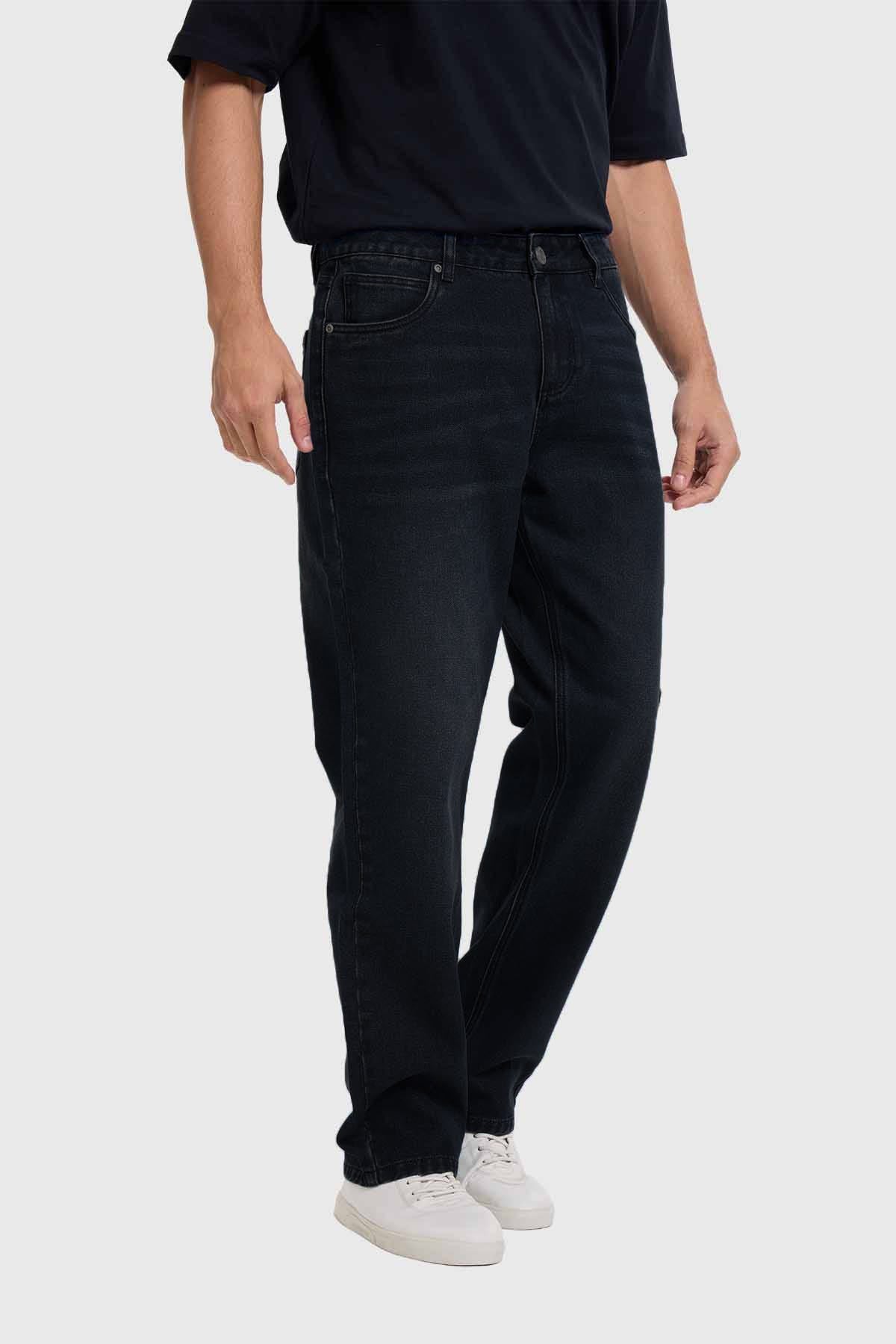 Jeans Hombre Skinny Negro