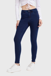 JEANS MUJER SUPER SKINNY EMILIA AZUL MARINO