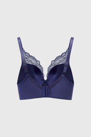 Sostén Mujer Copa Con Detalle Azul