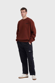 Polerón Hombre Oversize Burdeo