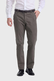 Pantalón Hombre Modelo Chino Cinturón Caqui