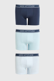 Boxer Hombre Tripack Verde