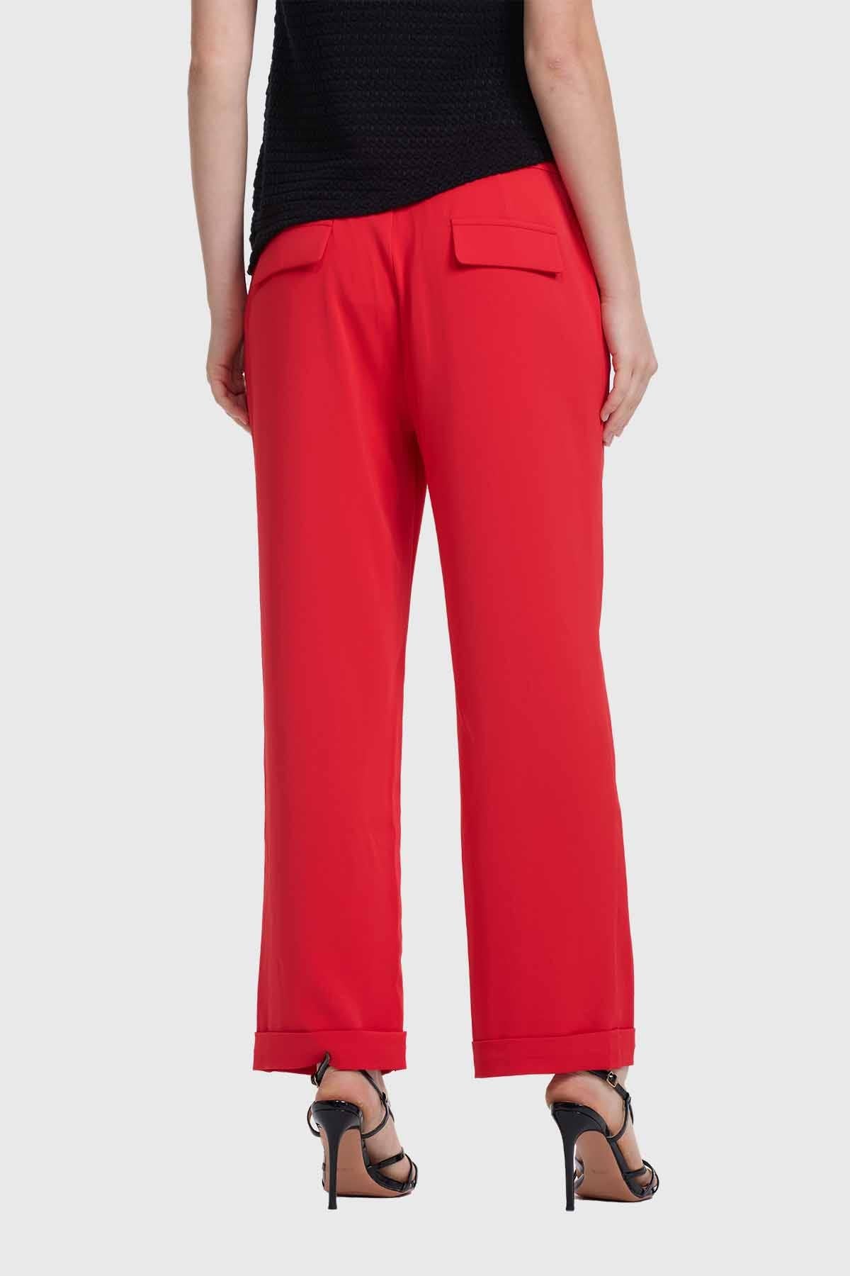 Pantalón Mujer Sastrero Rojo