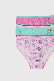 Calzón Niña Tripack Skye Paw Patrol Turquesa