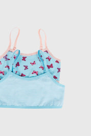 Sostén Niña Bipack Peto Juvenil Celeste X Fsp