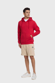 Polerón Hombre Rojo
