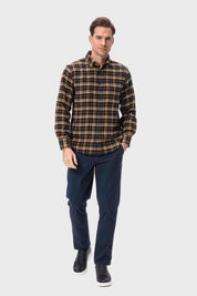 Camisa Hombre Básica Amarillo