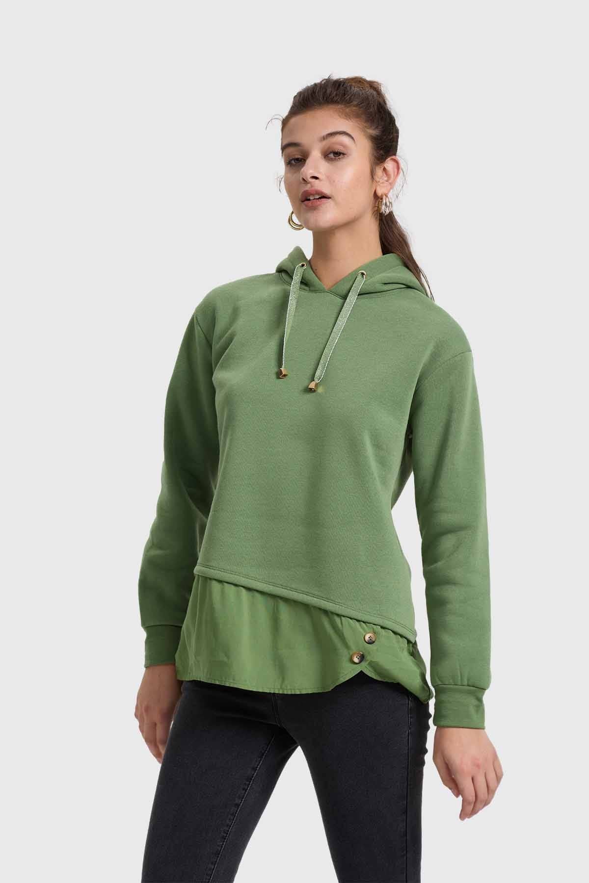 Polerón Mujer Verde