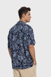 Camisa Hombre Guayabera Azul