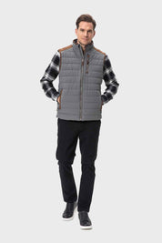 Parka Hombre Con Bolsillos Gris