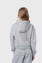 Polerón Niña Print Gris