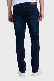 JEANS HOMBRE ROTURA BOLSILLO AZUL OSCURO