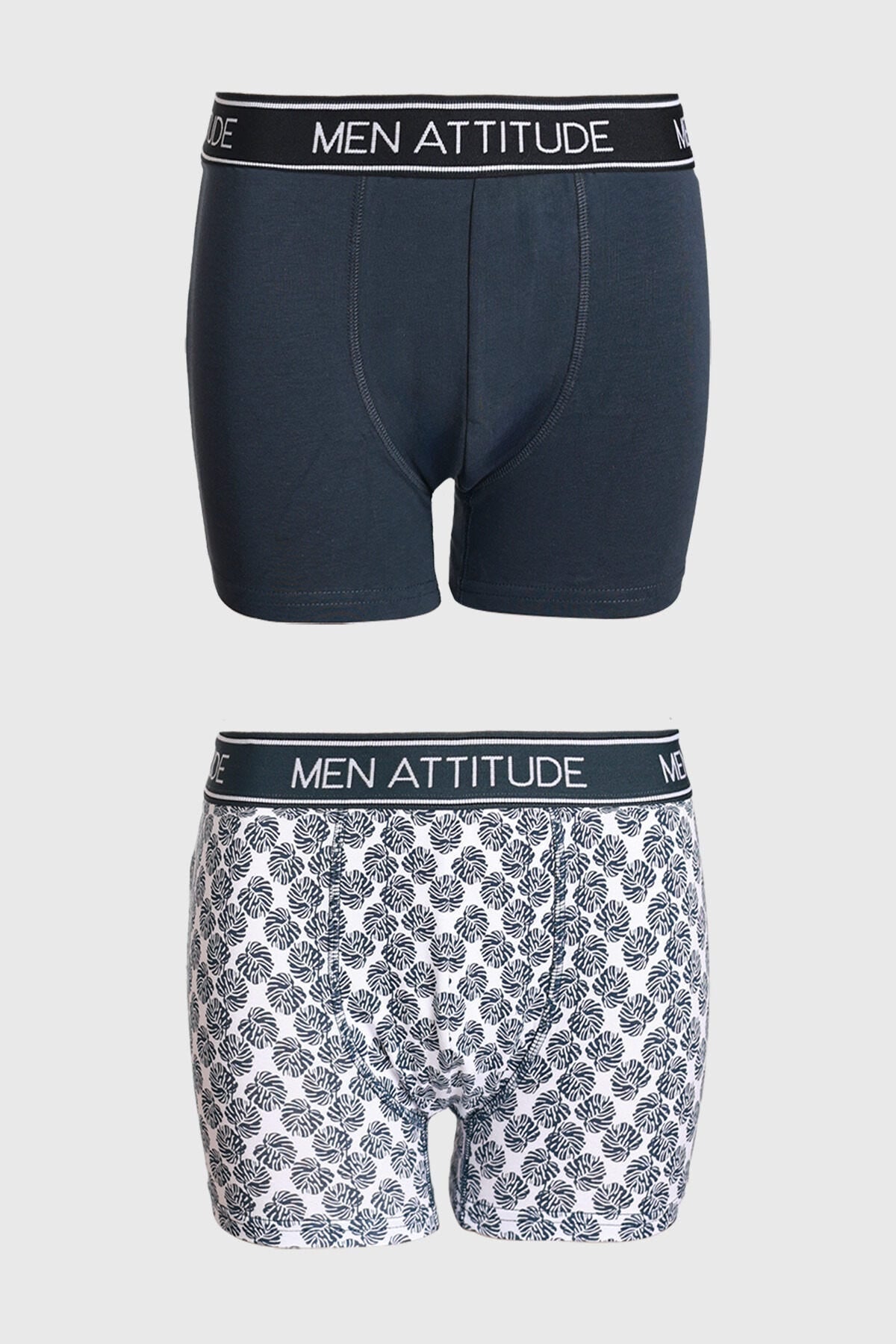 Boxer Hombre Bipack Azul