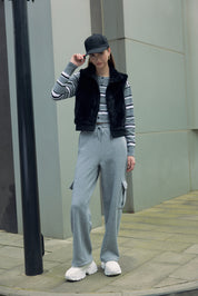 Chaqueta Mujer Regular Negro