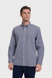 Camisa Hombre Cuadros Negro