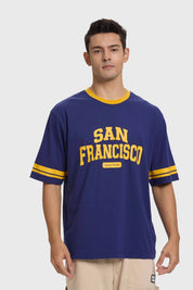 Polera Hombre Urban City Azul
